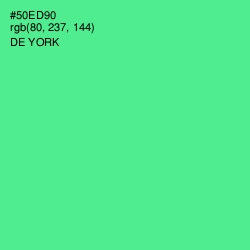 #50ED90 - De York Color Image
